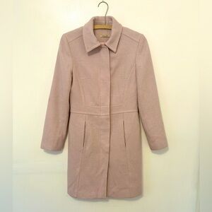 Elegant Blush Trench Coat
